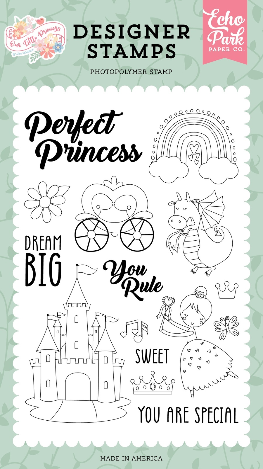 Echo Park Stamps Perfect Princess - $17.57