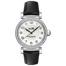 Coach 14502399 Madison Silver Glitz Case Ladies Watch - £313.78 GBP