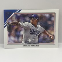 2022 Topps Gallery Baseball Julio Urias #144 Printer Proof Los Angeles Dodgers - £1.57 GBP