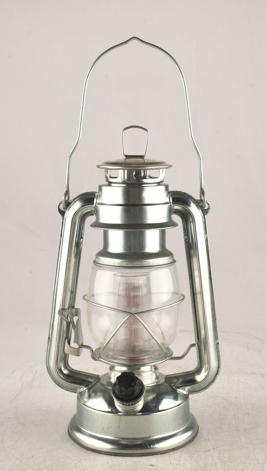 *LED Vintage Lantern Metal Hanging Hurricane Lantern 12 LED Dimmer Switch - $9.21