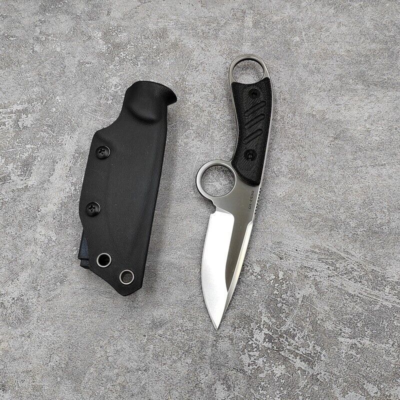 NEW Mini HUNTING DC53 FIXED BLADE KNIFE TACTICAL OUTDOOR FLAX MERCATA HA... - $87.59