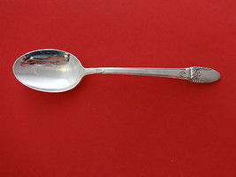 First Love by 1847 Rogers Plate Silverplate Dessert Spoon 6 5/8&quot; - £10.86 GBP