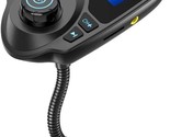 Nulaxy Bluetooth Car Fm Transmitter Audio Adapter Receiver Wireless Hand... - £31.45 GBP