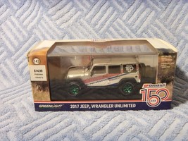 GREENLIGHT 2017 JEEP WRANGLER UNLIMITED 1:43 SCALE DIECAST 150 YEARS BF ... - $29.65