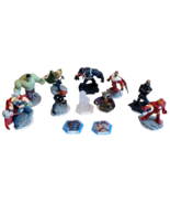 Lot of 9 Disney Infinity 2.0 Marvel Figures Venom Iron Man Venom &amp; More ... - £12.91 GBP