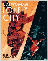 DC Black Label Catwoman Lonely City SIGNED by Cliff Chiang Story &amp; Art Magazine - $29.69