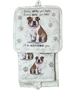 Bulldog 3-Piece Kitchen Set - Oven Mitt, Pot Holder &amp; Kitchen Towel Set - $446.76 MXN