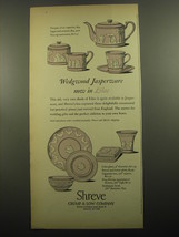 1960 Shreve Crump &amp; Low Wedgwood Jasperware Advertisement - £11.76 GBP