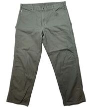Carhartt B159 Loose Fit Canvas Carpenter Pants DMS Dark Moss Workwear Me... - $449.82 MXN