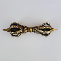Tibetan Buddhist Artistic 9 Pronged Vajra/Dorje 5.5&quot; - Made in Nepal - $69.99
