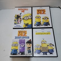 Despicable Me 1 &amp; 2 / Minions / 3 Mini-Movie Collection DVD Lot - £3.17 GBP