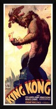 King Kong Movie Poster 22x45 - £176.07 GBP