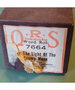 Player Piano Roll QRS 7664 By The Light Of The Silvery Moon Music Vintag... - $12.82