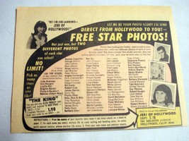 1968 Hollywood Stars Photo Ad, Jeri of Hollywood, Hollywood, Calif. - $7.99