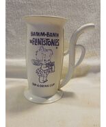 Flintstones White Plastic Bamm-Bamm Rubble Sip-A-Drink Cup - $237.55 MXN