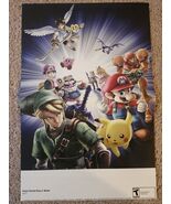 Super Smash Bros. Brawl 15.5&#39;&#39;x11.5&#39;&#39; Nintendo Power Double Sided Poster - €12,84 EUR