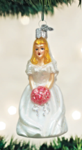 Old World Christmas  Ornament 10130 blonde bride - $426.28 MXN