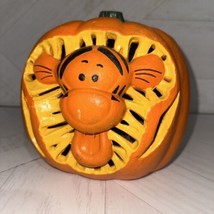 Vintage Disney Winnie The Pooh- Tigger Light Up Foam Halloween Jack O La... - $18.70