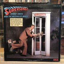 [COUNTRY]~EXC LP~DANNY DAVIS &amp; The NASHVILLE BRASS~Supersongs~{OG 1976~R... - £6.18 GBP