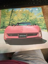 NOS 1982 Chevrolet Corvette 16-page Original Car Sales Brochure Book Cat... - £7.70 GBP