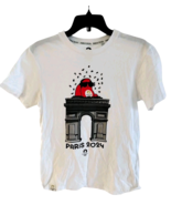Paris 2024 Olympics T-shirt  Phryge Mascot Size Small White RARE - $647.56 MXN