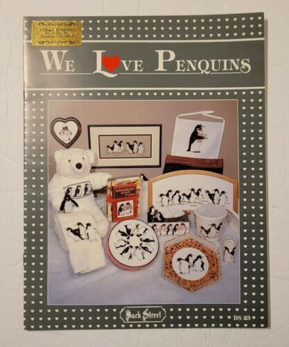 We Love Penguins by Back Street Counted Cross Stitch BS 23 - £7.02 GBP