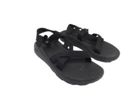 Chaco Men&#39;s Zcloud J106763 Sport Sandal Solid Black Size 9M - £33.77 GBP