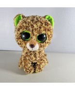 Ty Beanie Boos Plush Speckles the Leopard Glitter Eyes 9 Inch Tall - $8.99