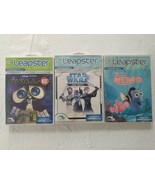 Leap Frog Leapster Game Lot Star Wars Nemo Wall E 3 Games - £11.00 GBP