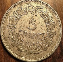 1949 France 5 Francs République Française - £1.36 GBP