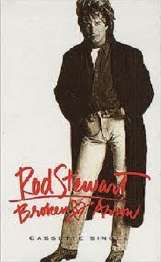 Rod Stewart: Broken Arrow (used cassette single) - $12.00