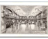 Ball Room Hotel Statler Buffalo New York NY UNP DB Postcard O15 - $3.91