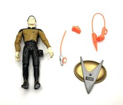 1992 Playmates Star Trek The Next Generation Commander Data  Action Figu... - $9.95