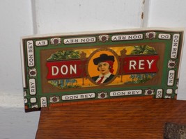 Vintage Don Rey Cigar Embossed Paper Label - €29,67 EUR