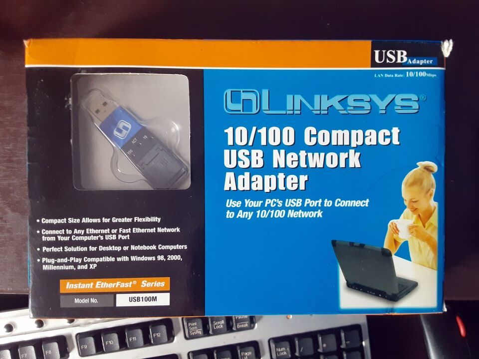 Cisco USB100M USB Network Adapter - £10.89 GBP