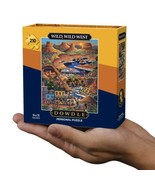 Wild, Wild West Personal Mini Jigsaw 210 Piece Puzzle 9 x 11&quot; Dowdle - $19.79