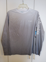 Columbia Ladies Ls GRAY/SILVER Upf 50 OMNI-WICK Tidal Deflector SHIRT-M-NWT-$55 - £15.96 GBP