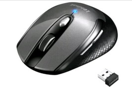 LeadsaiL Wireless Computer Mouse, 2.4G Portable Slim Cordless Mouse Less Noise - £5.06 GBP