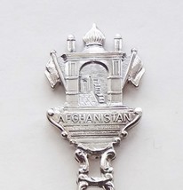 Collector Souvenir Spoon Afghanistan Islamic Mosque Coat of Arms  - £19.60 GBP