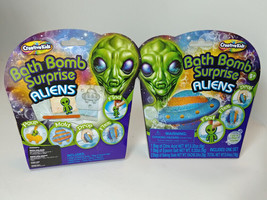 Bath Bomb Surprise Aliens Creative Kids 8+ Set Of 2 New Free Shipping! - £10.92 GBP