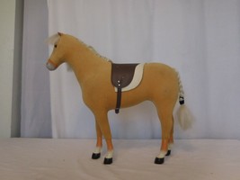 American Girl Doll 2014 Large Palomino Horse with Saddle - £14.81 GBP