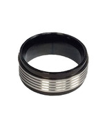 Men&#39;s Ring, Titanium Steel ring Ring, Men&#39;s Band, Engagement Ring - $16.39 CAD