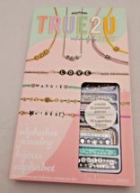 STMT Simple Trendy Modern Touch DIY Alphabet Jewelry Personalized Bracel... - $13.89