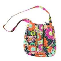 Vera Bradley Zingy Zinnia Floral Crossbody Bag Purse Tote Satchel - £15.09 GBP