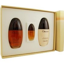 Calvin Klein Obsession Perfume 3.4 Oz Eau De Parfum Spray Gift Set - $90.85