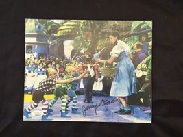 Jerry Maren Autographed 8x10 Photo Wizard Of Oz Munchkin Jsa Black - £9.74 GBP