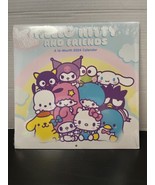 Sanrio HELLO KITTY &amp; FRIENDS 16-MONTH 2024 CALENDAR 12x12 - New - £9.45 GBP