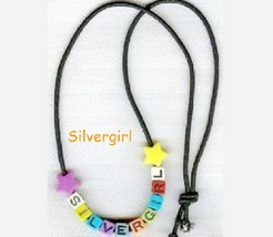 Beaded Necklaces Custom Made With Your Name - £6.37 GBP