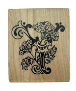 PSX Letter Y Botanical Floral Monogram Initial Rubber Stamp F-1124 Vinta... - $26.42 CAD