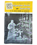 1953 June RSC Refrigeration Service &amp; Contracting Magazine Volume 21 No 6 - £27.45 GBP